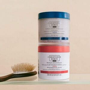 Christophe Robin PERFECT HAIR REGIMEN Duo Set